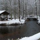 Treffpunkt der Trolle im Winterwald