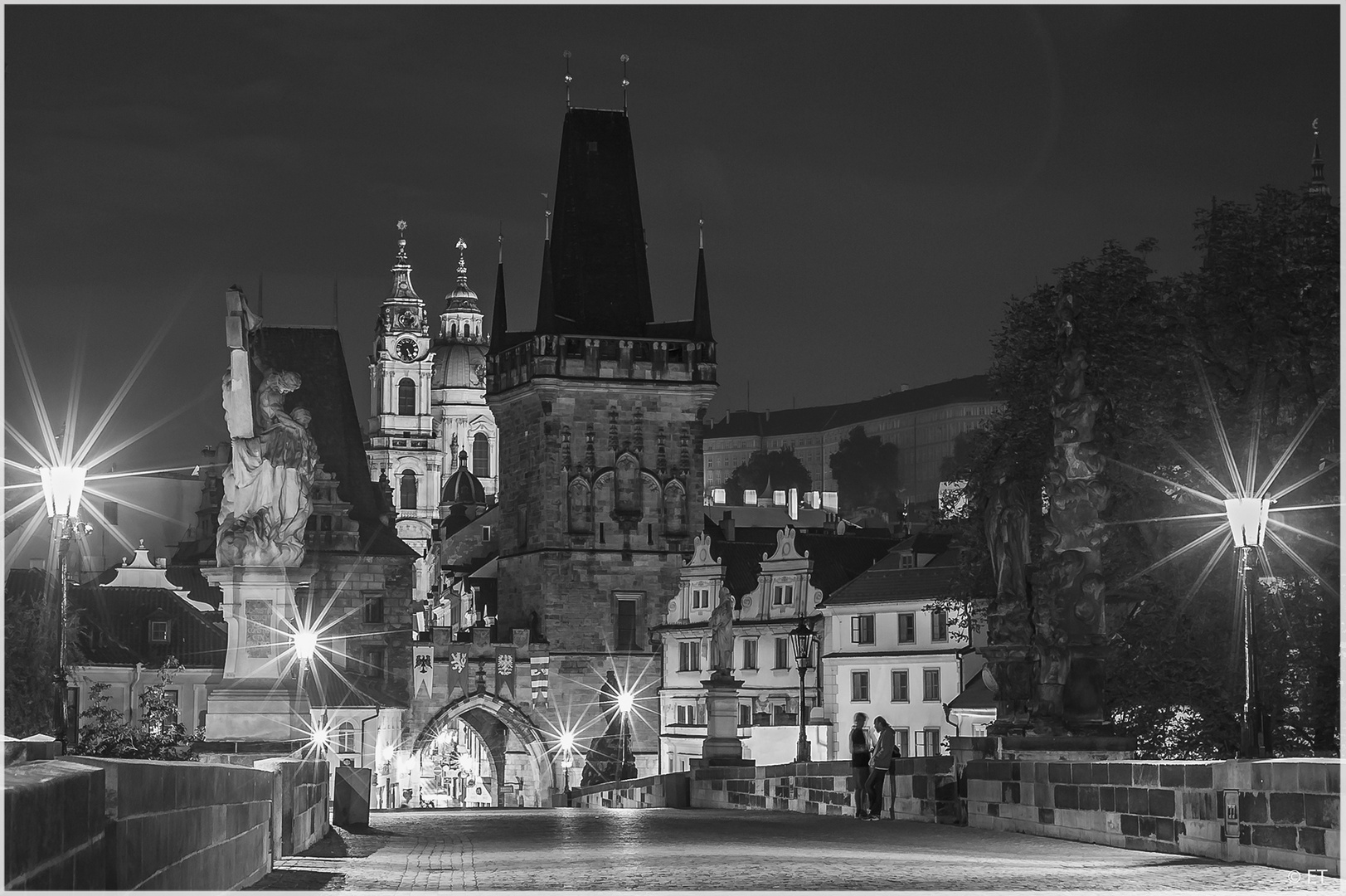 Treffpunkt Prag - Karlsbrücke - 5:25 Uhr