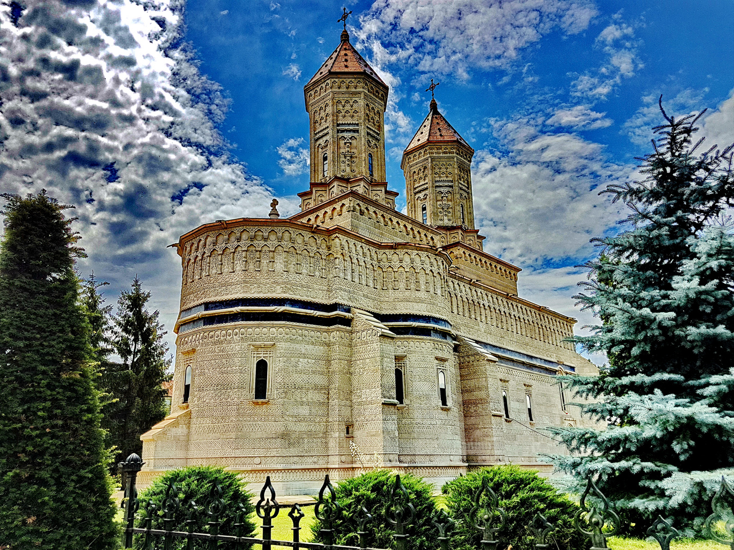 Trei Ierarhi Kloster (1639) Iasi, Romania