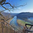 -Treibeis auf der Weser-