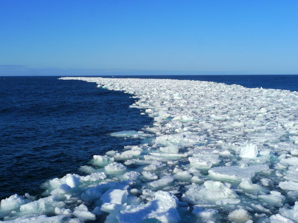 Treibeis vor Spitzbergen