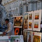 Treiben am Piazza Navona