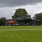 treiben auf dem Heliport in Spa