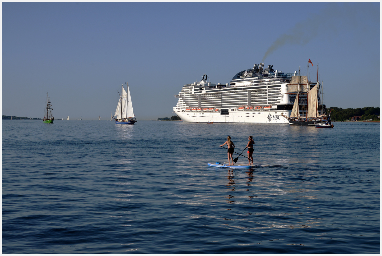 Treiben auf dem Wasser