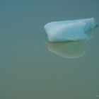 treibendes Eisstück