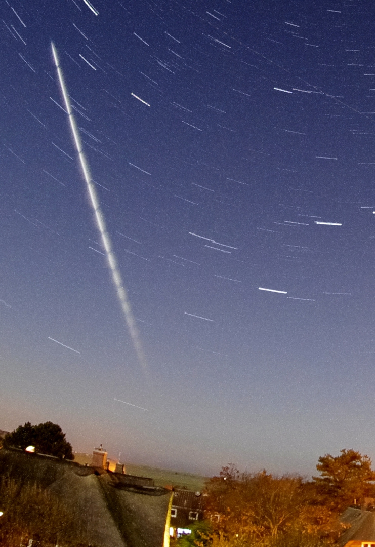 Treibstoffrest nach Atlas V Raketenstart