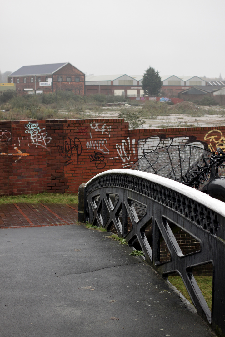 Treidelpfade II, Birmingham Canal, Smethwick, UK