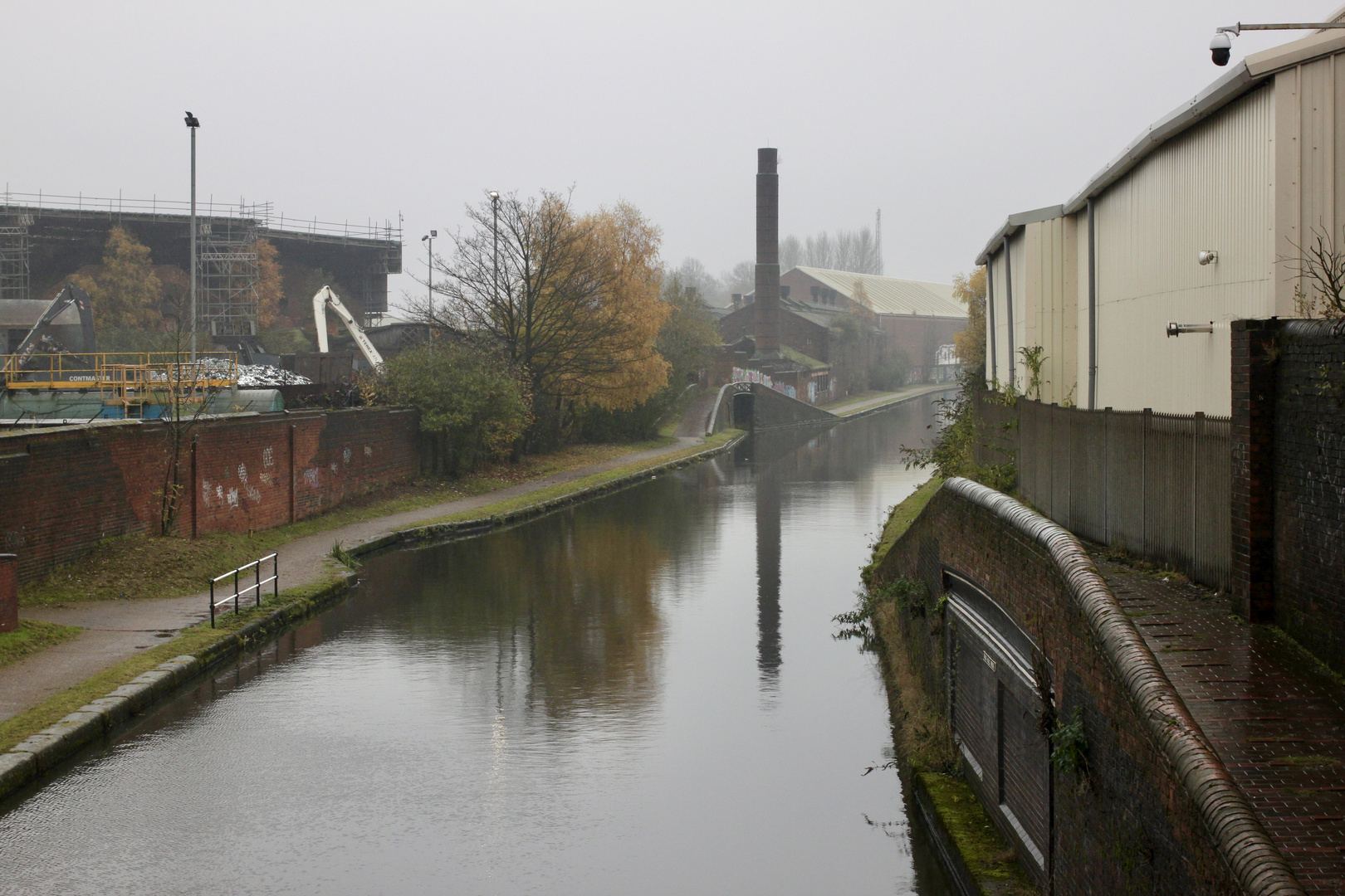 Treidelpfade III, Birmingham Canal, Smethwick, UK