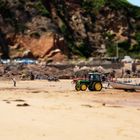 Trekker am Strand