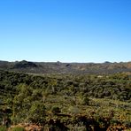 Trephina Gorge, blue view