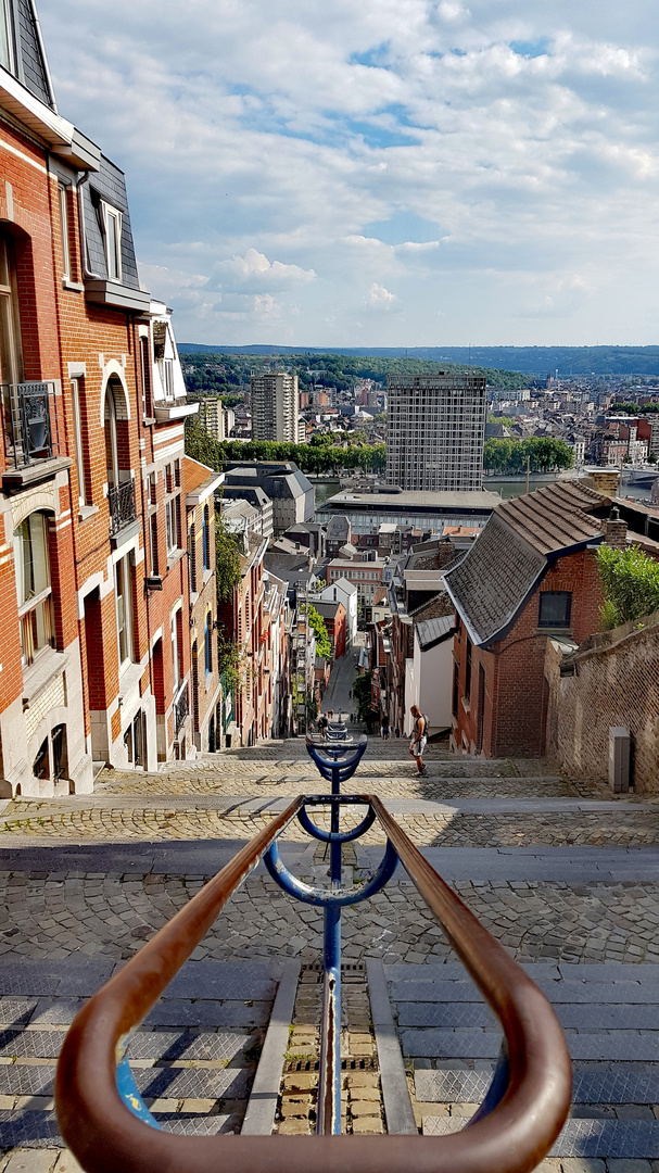 treppab - Montagne de Bueren, Liege 