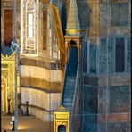 Treppe 34 - Minbar in der Hagia Sophia