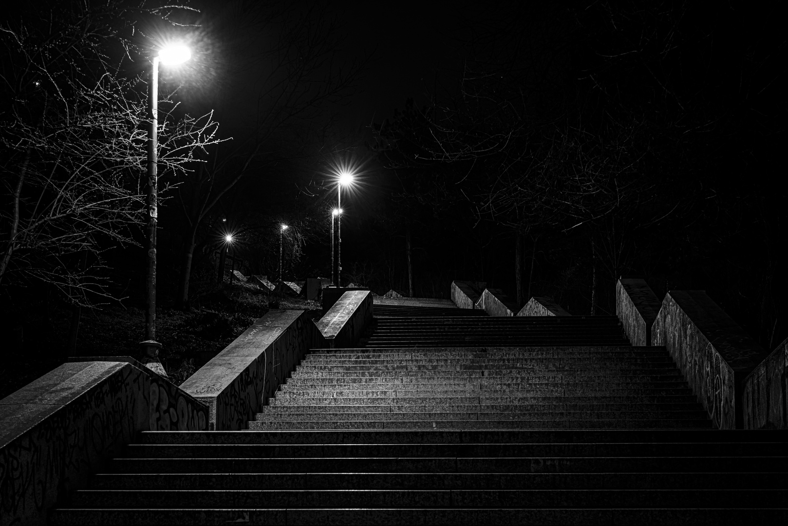 Treppe Foto & Bild | architektur, architektur bei nacht, treppen und