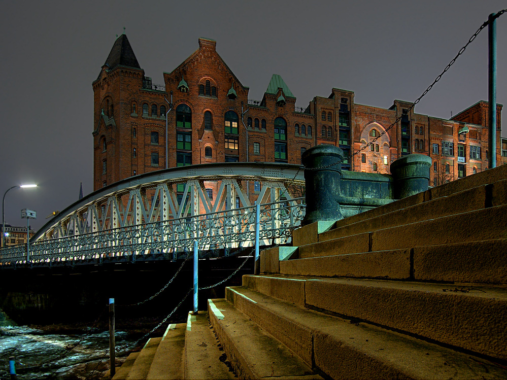 Treppe am Brooksfleet