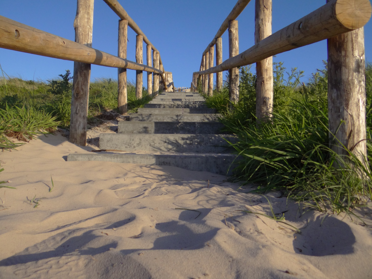 Treppe am Deich