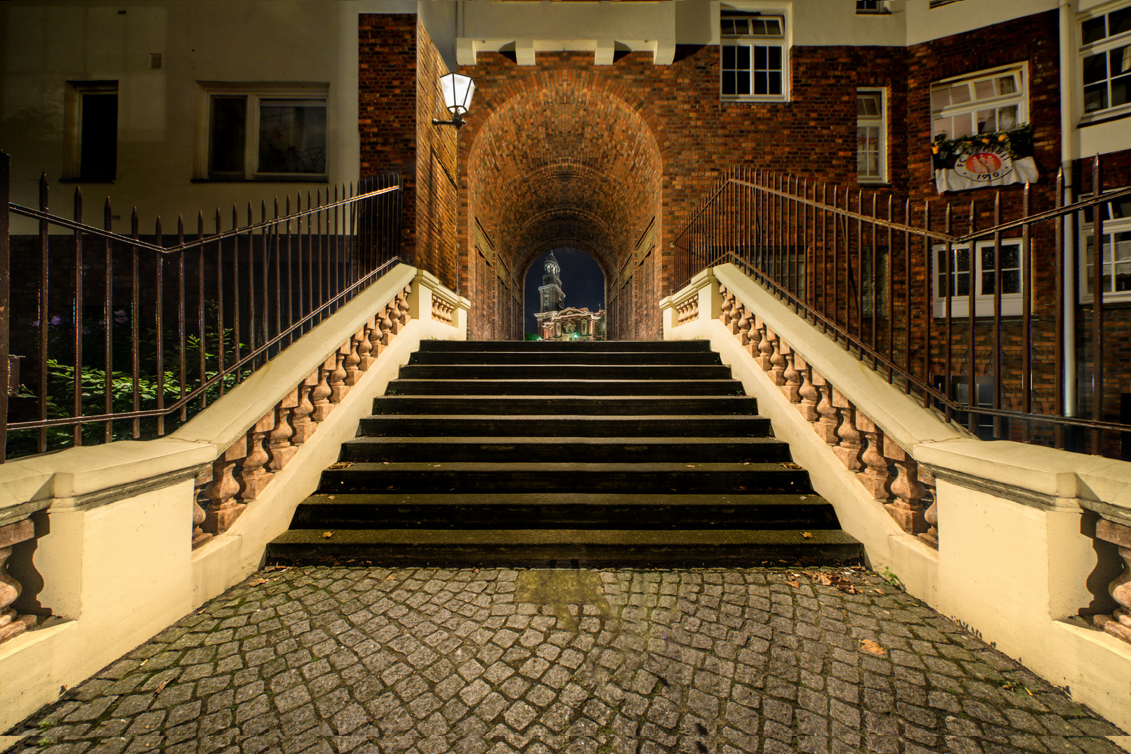 Treppe am Michel