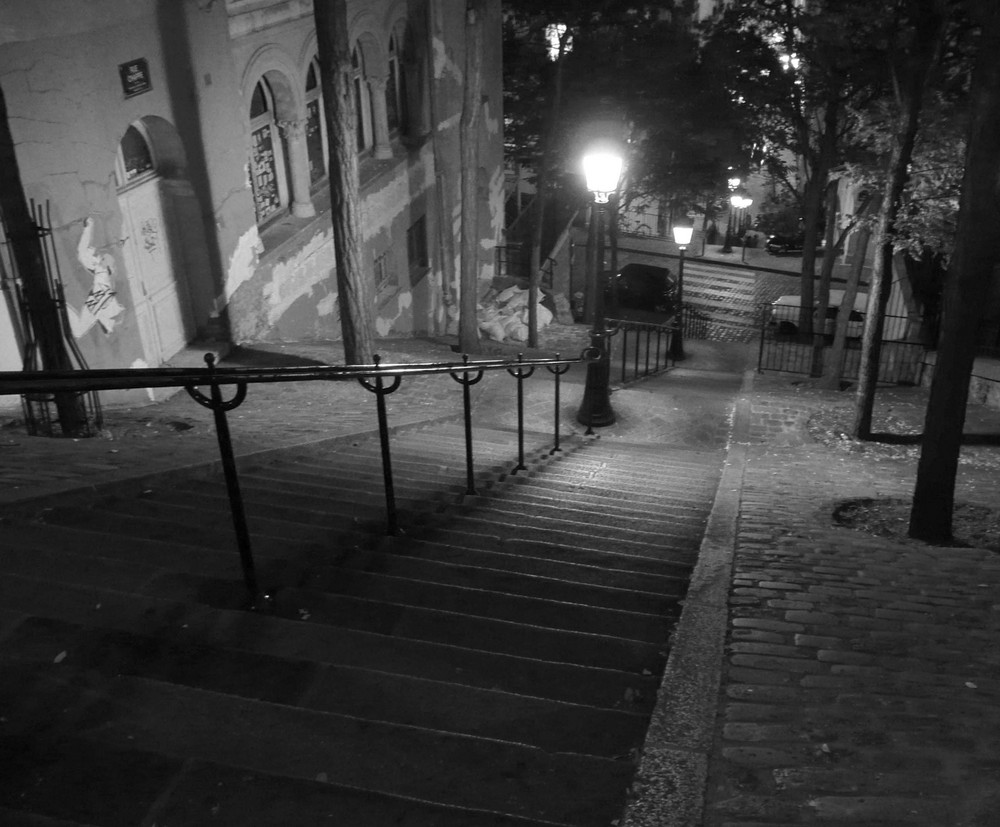 Treppe am Montmartre