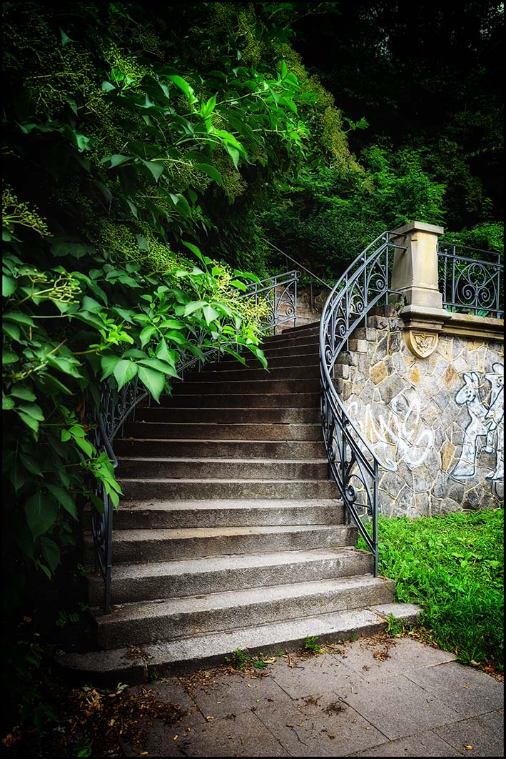 Treppe am Neumühlener Kirchweg, Hamburg