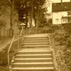 Treppe am Schulzentrum