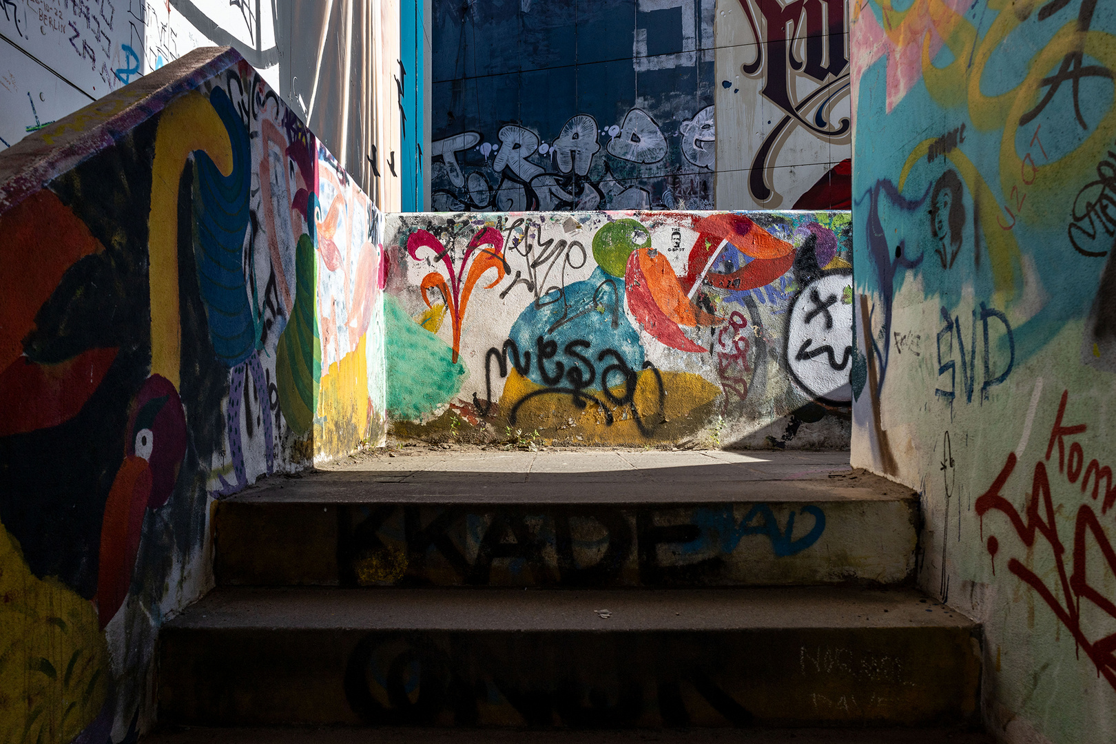 Treppe am Teufelsberg