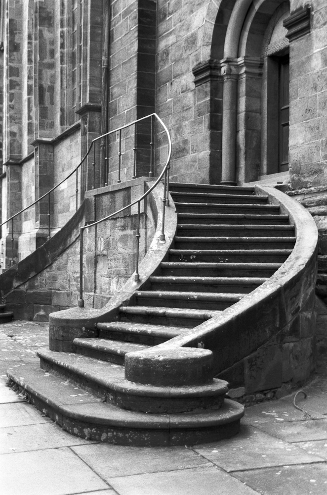 Treppe am Wormser Dom