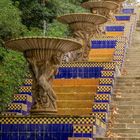 Treppe auf dem Montjuic - Barcelona