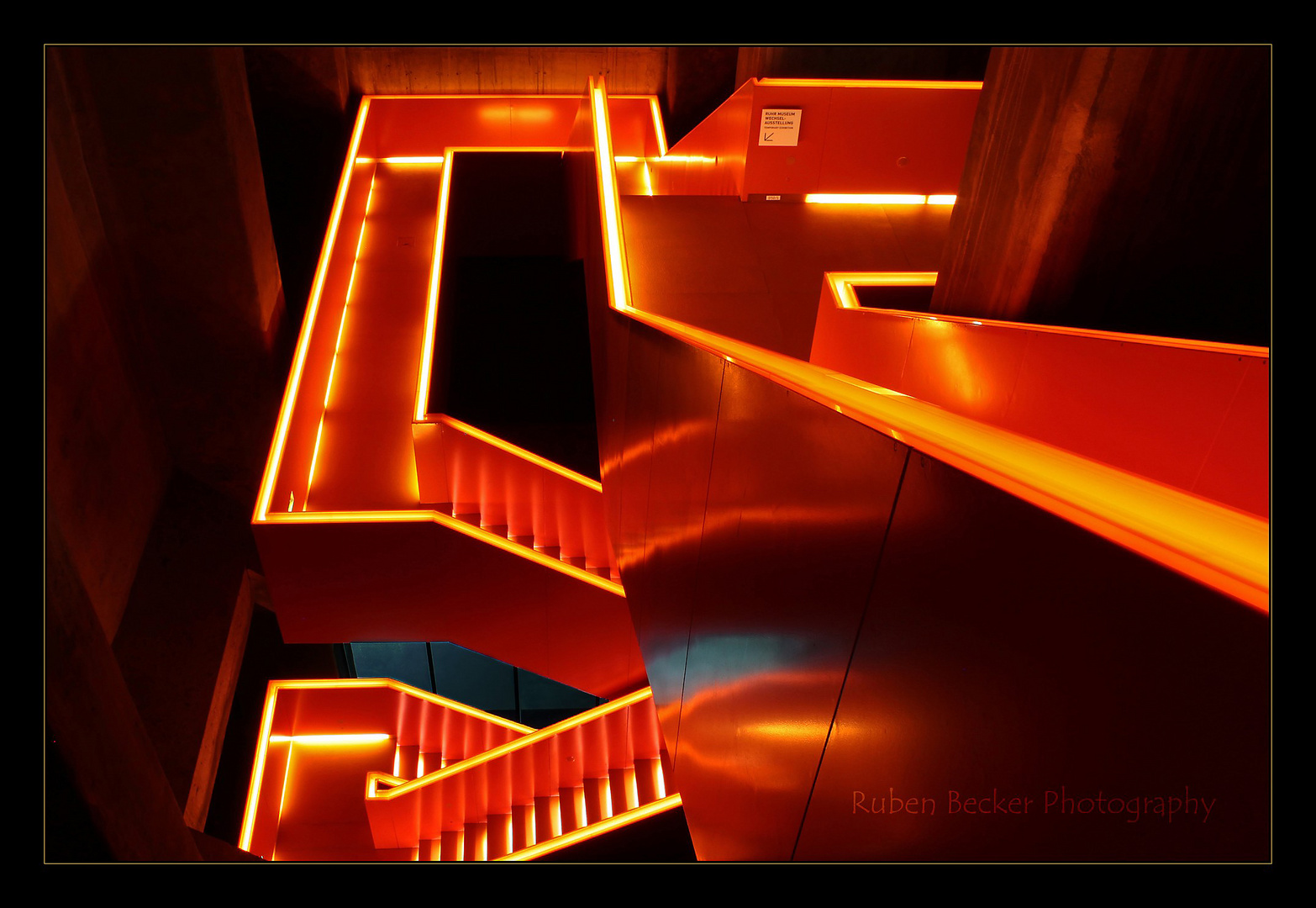 Treppe auf Zollverein