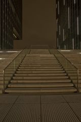 Treppe bei Nacht