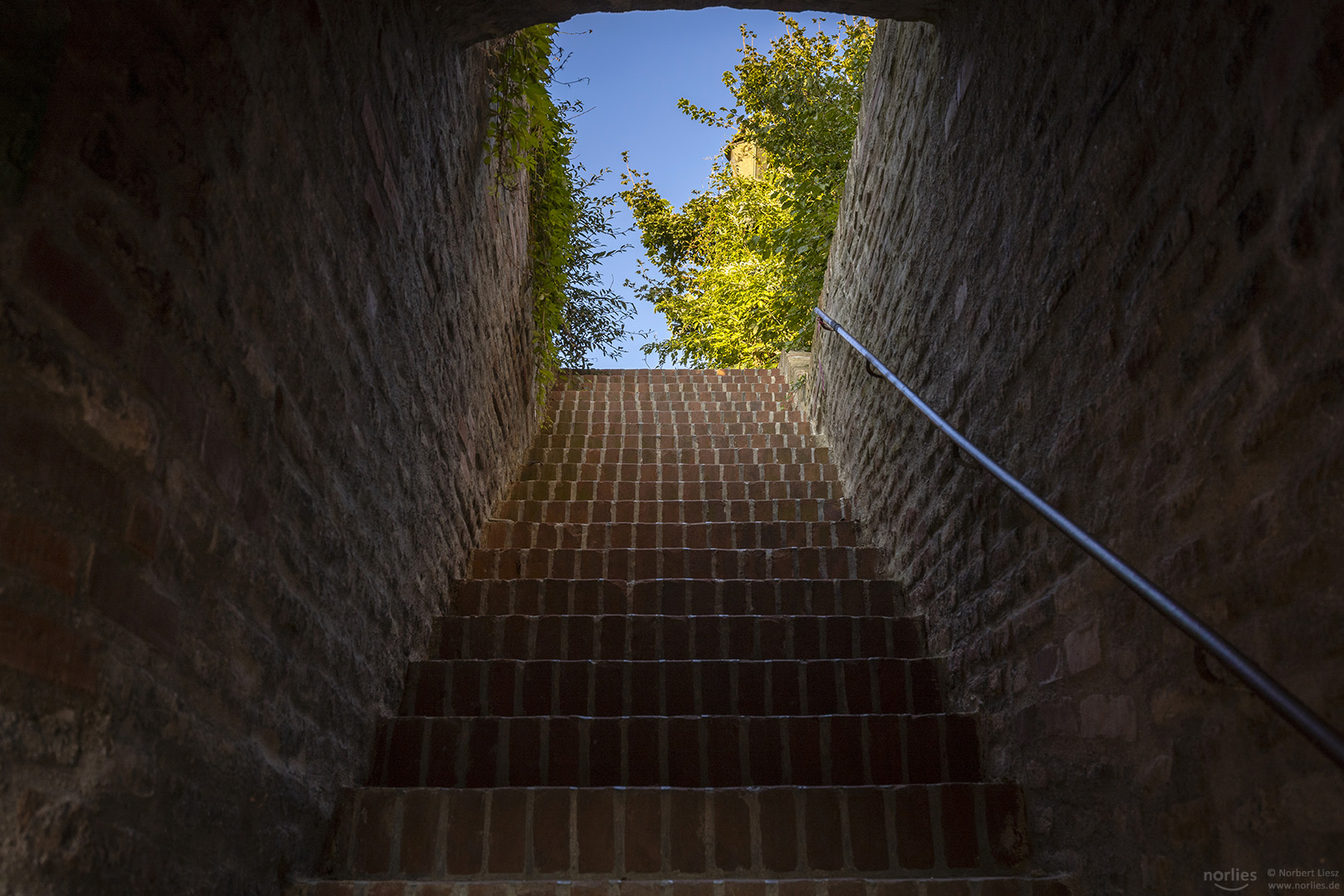 Treppe beim Fischertor