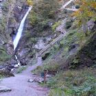 Treppe beim Gainbachwasserfall