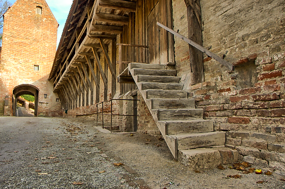 Treppe Burg Trausnitz