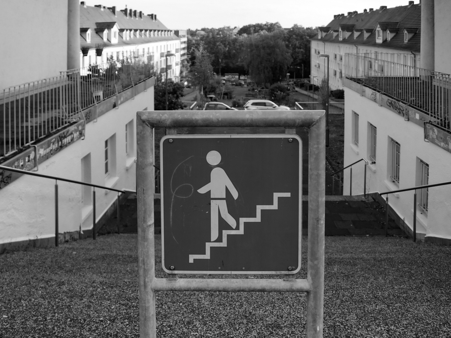 Treppe...