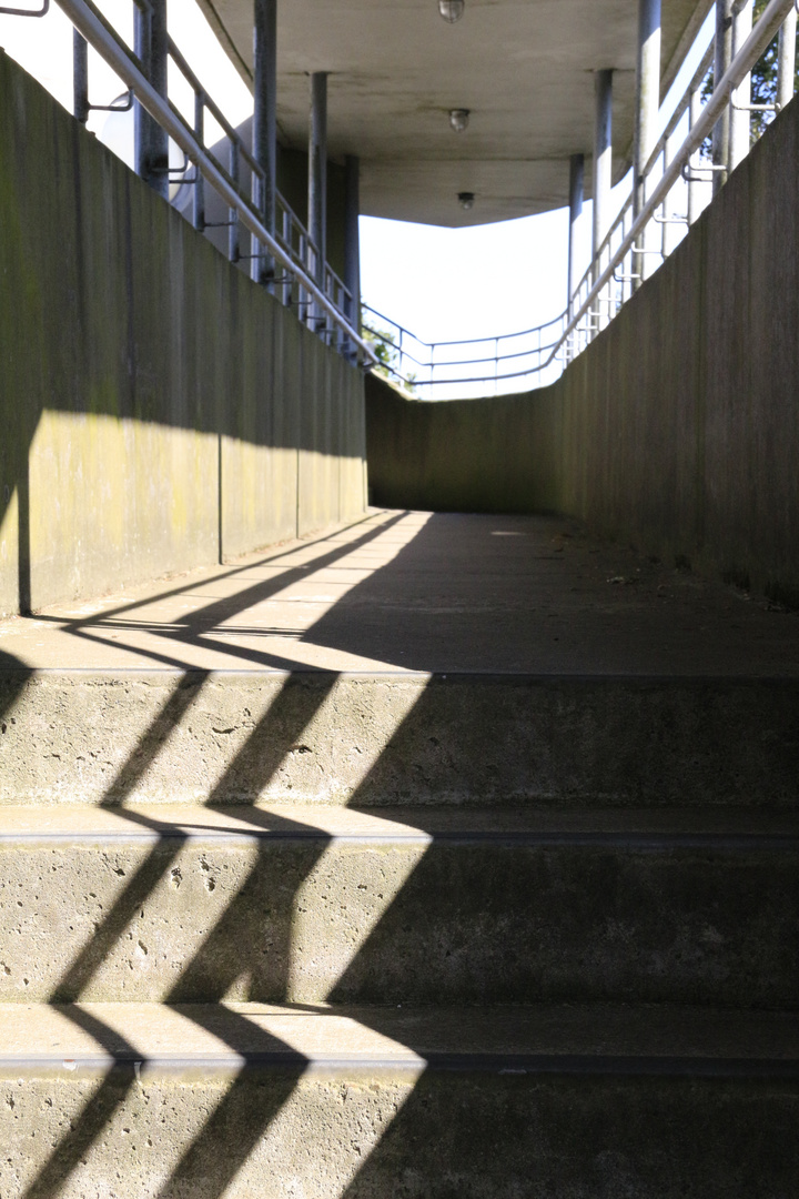 Treppe des Fersehturms in Porta Westfalica