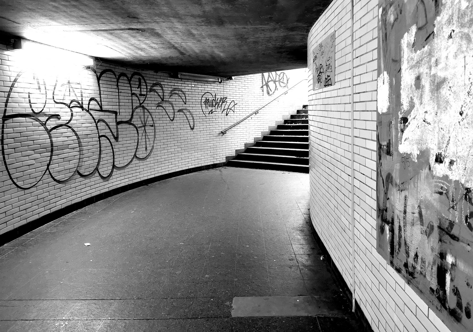 Treppe Frankfurter Westbahnhof 