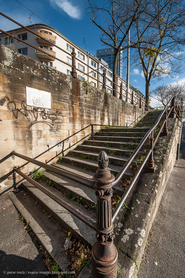 Treppe für Nonkonformisten