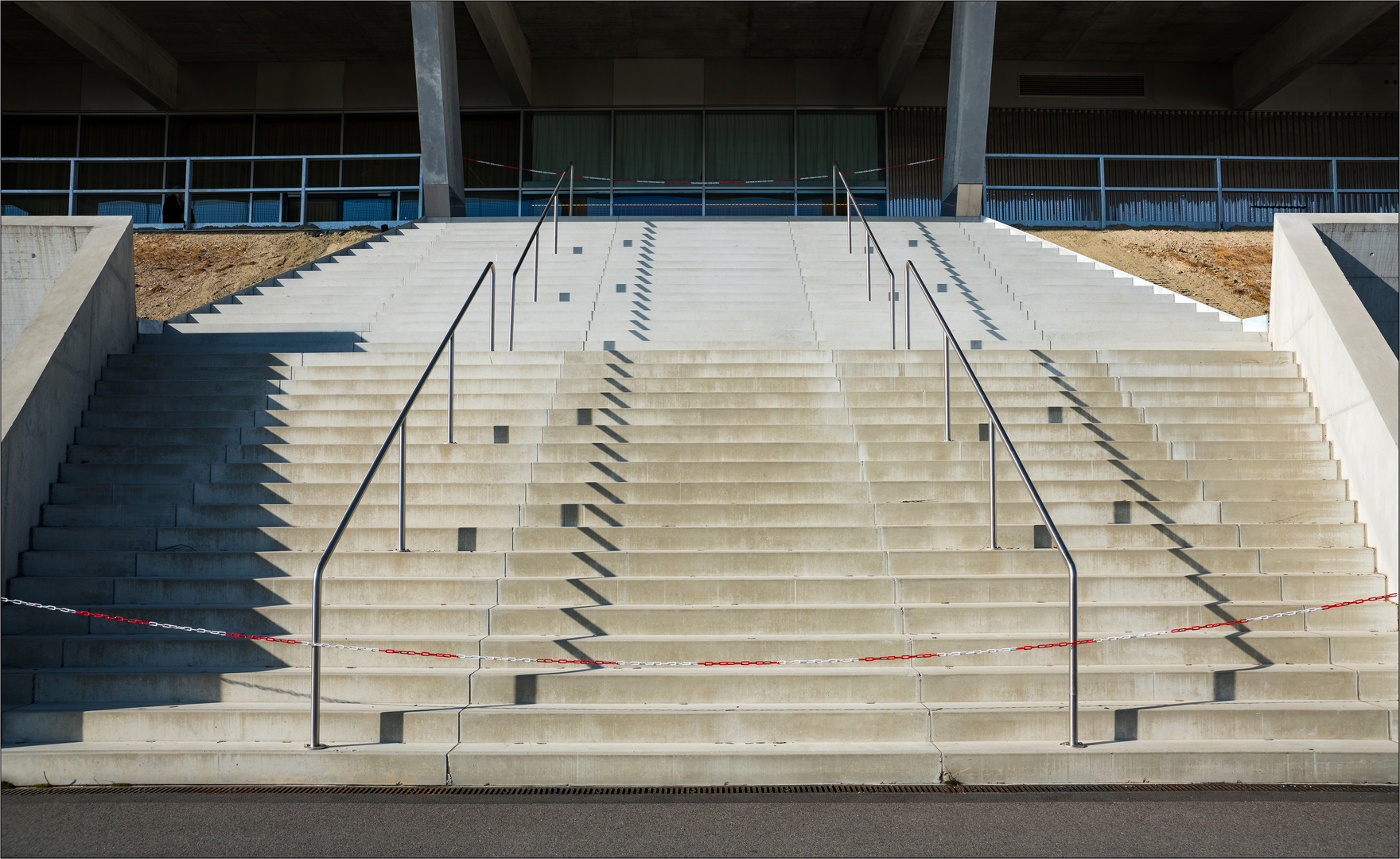 Treppe geschlossen