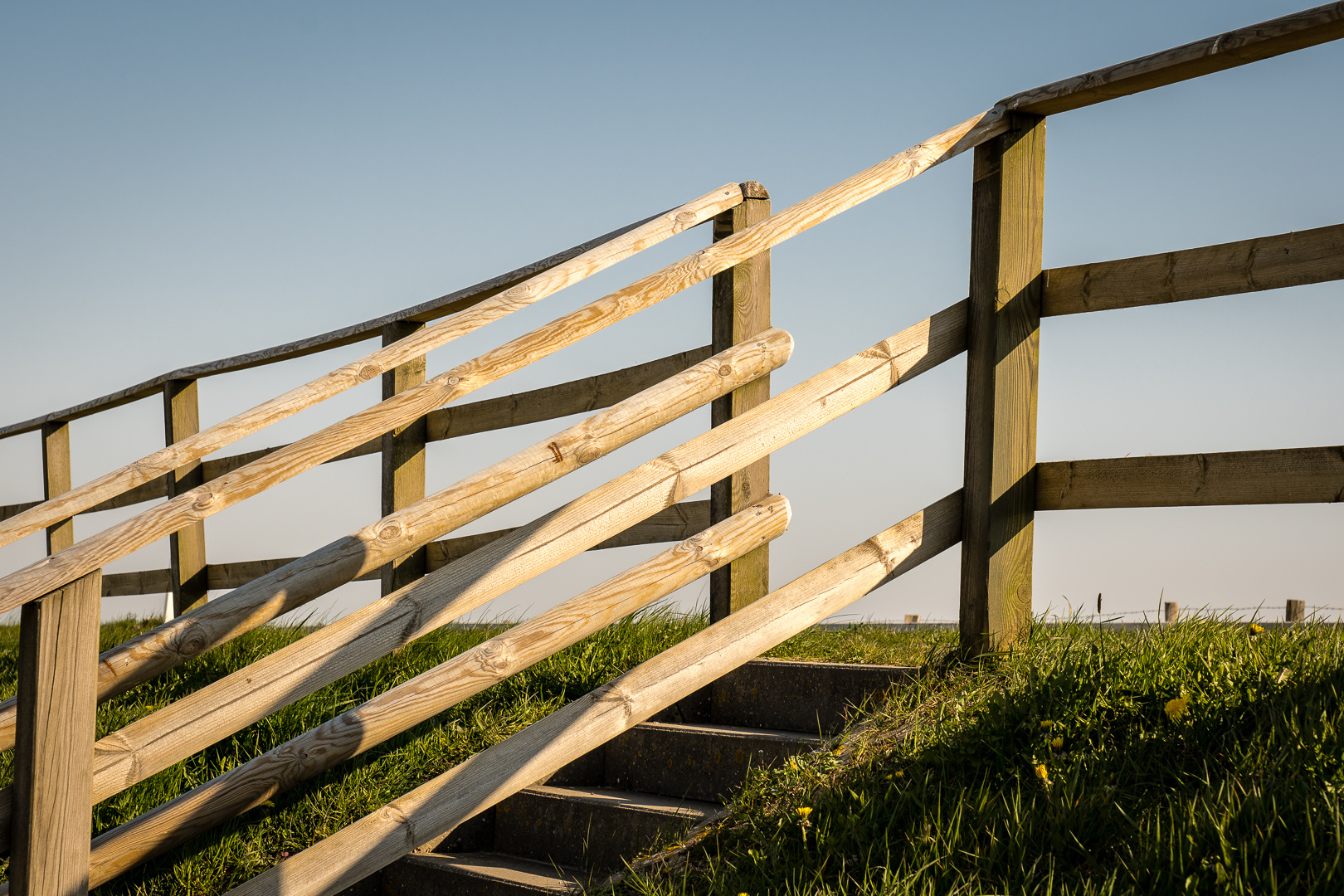 Treppe Hafen Nordstrand