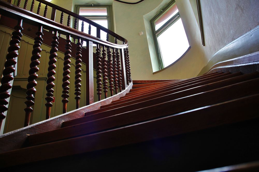 Treppe im Amtsgericht Bad Urach