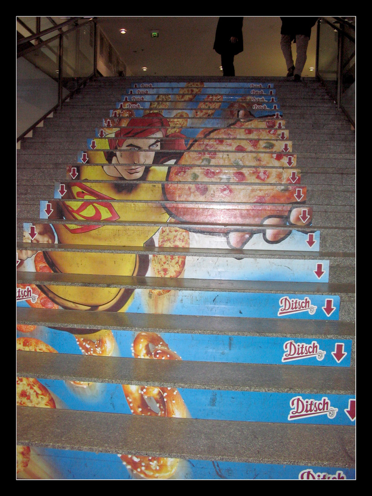 Treppe im Bahnhof-Zoo