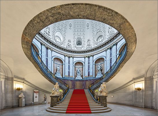 Treppe im Bode Museum