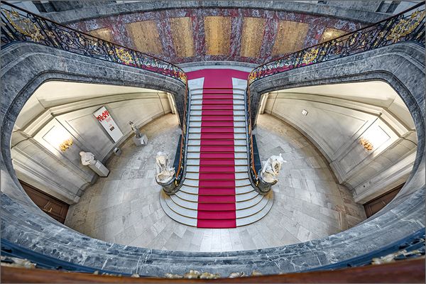 Treppe im Bode Museum