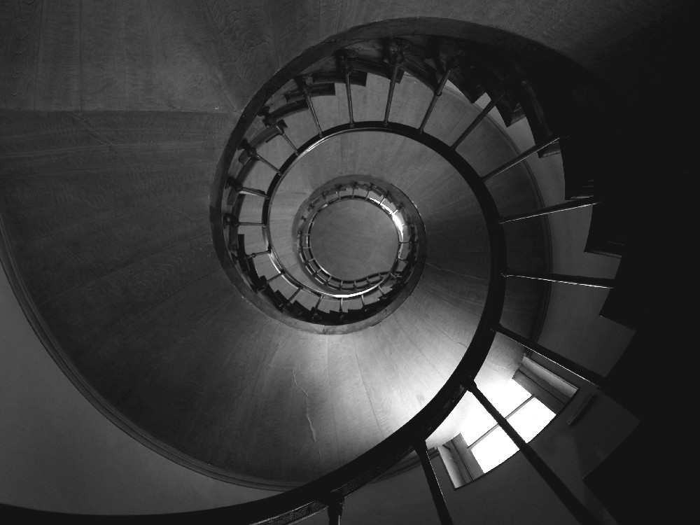 Treppe im Chateau d´ Azay le Rideau