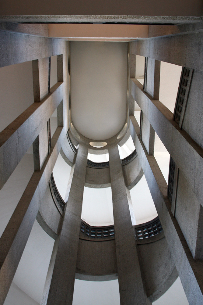 Treppe im Deutschen Museum München