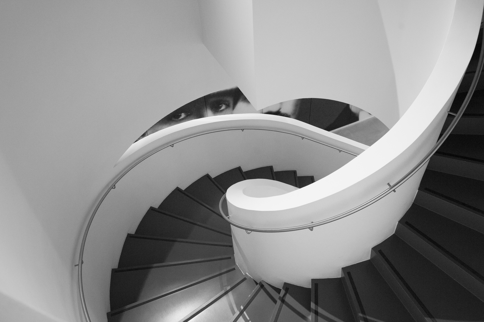 Treppe im Dornier Museum Friedrichshafen