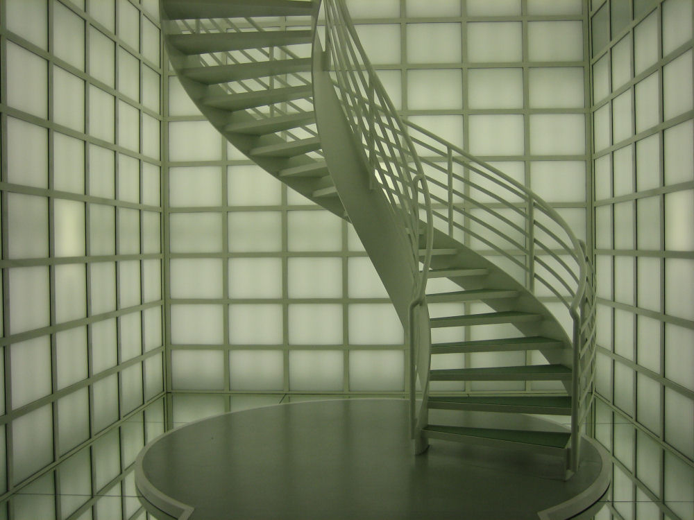 Treppe im Fernsehmuseum