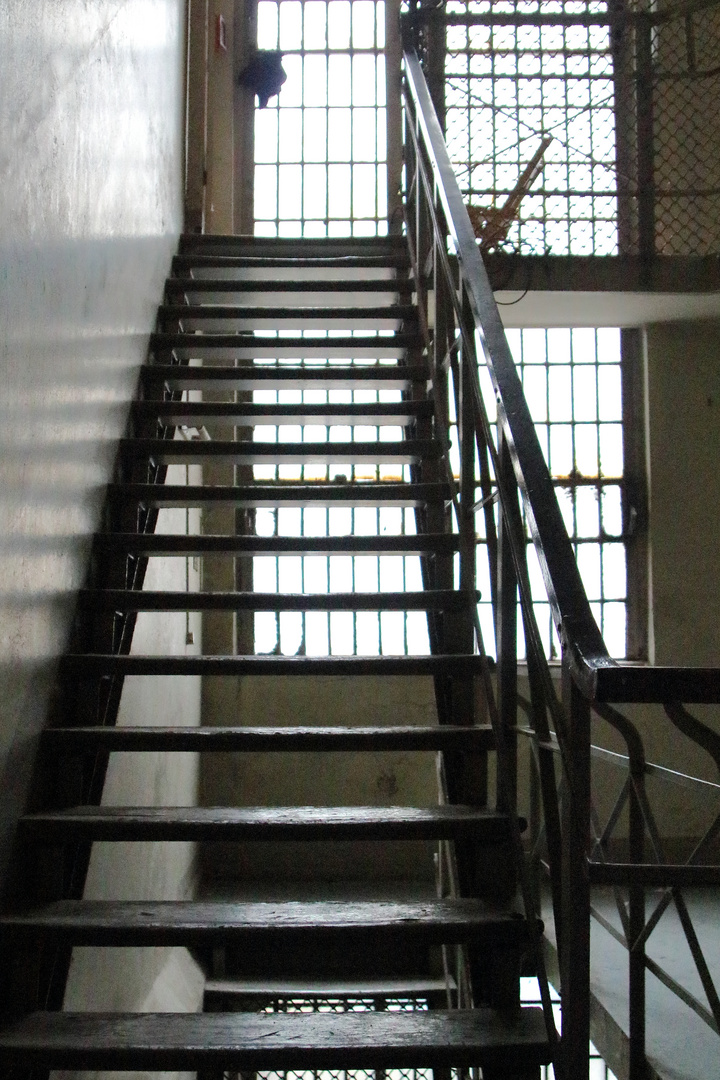 Treppe im Gefängnis Berlin Köpenick
