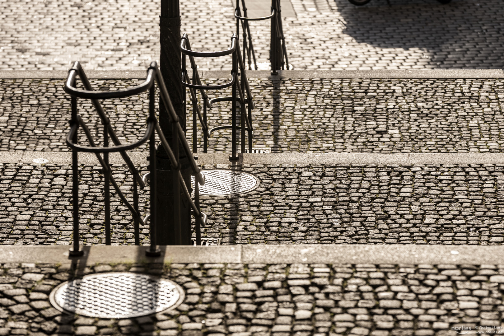 Treppe im Gegenlicht