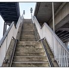 Treppe im Hamburger Hafen