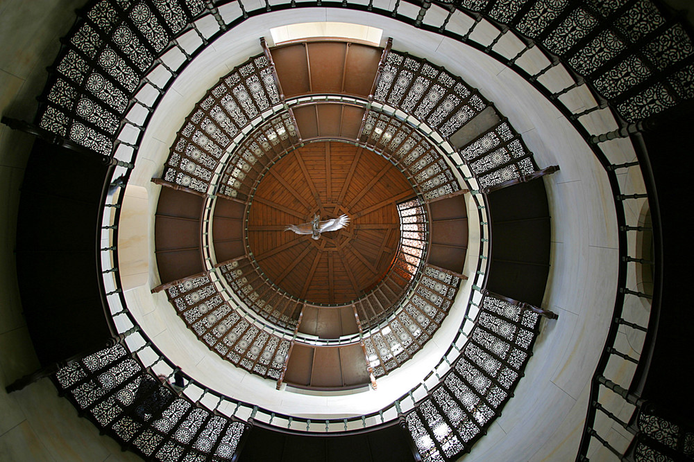 Treppe im Jagdschloss Granitz