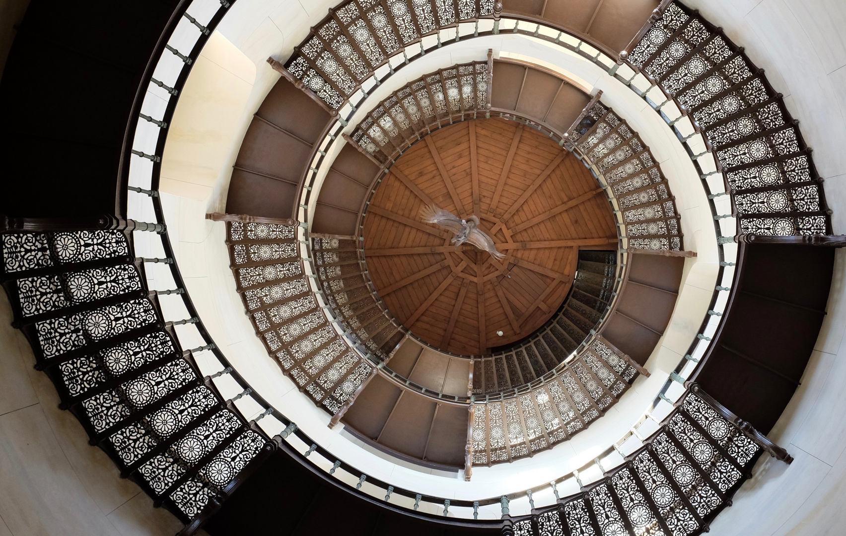 Treppe im Jagdschloss Granitz/Rügen